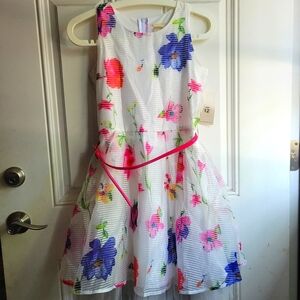 Btween Floral Sleeveless Dress